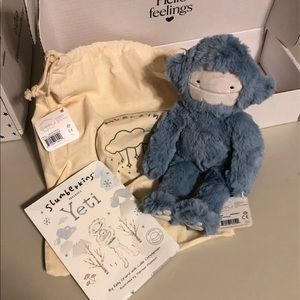 Slumberkins blue yeti kin - new